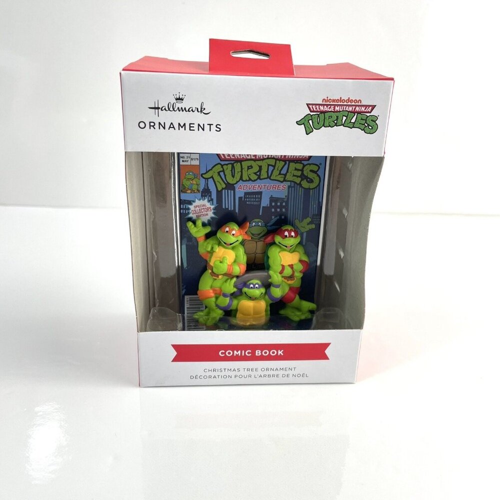 Hallmark Ornament TMNT Comic Book Teenage Mutant Ninja Turtles- 2024 Christmas